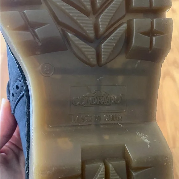 Colorado Chunky Leather Mary Jane Shoes - Picture 8 of 10